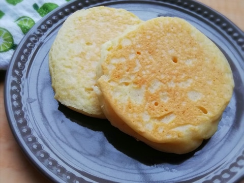 卵なし・小麦粉なし！米粉と豆腐のモッチリパンケーキ